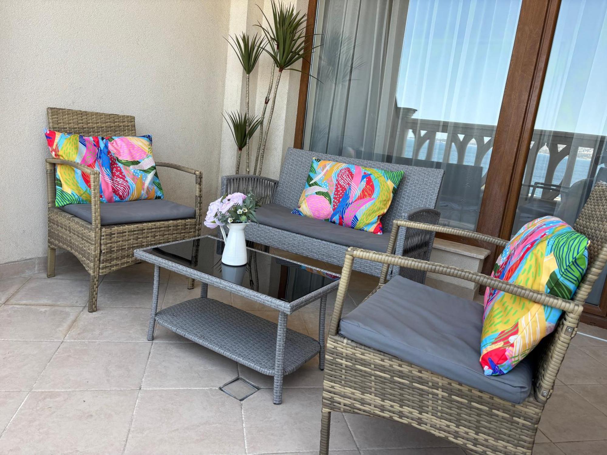 Azur Del Mar Seaview Apartment Varna Exterior foto